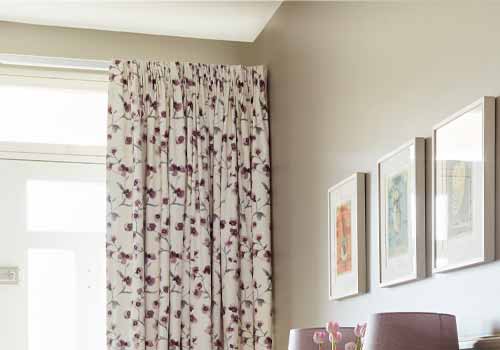 Fitted Pencil Pleat Curtains